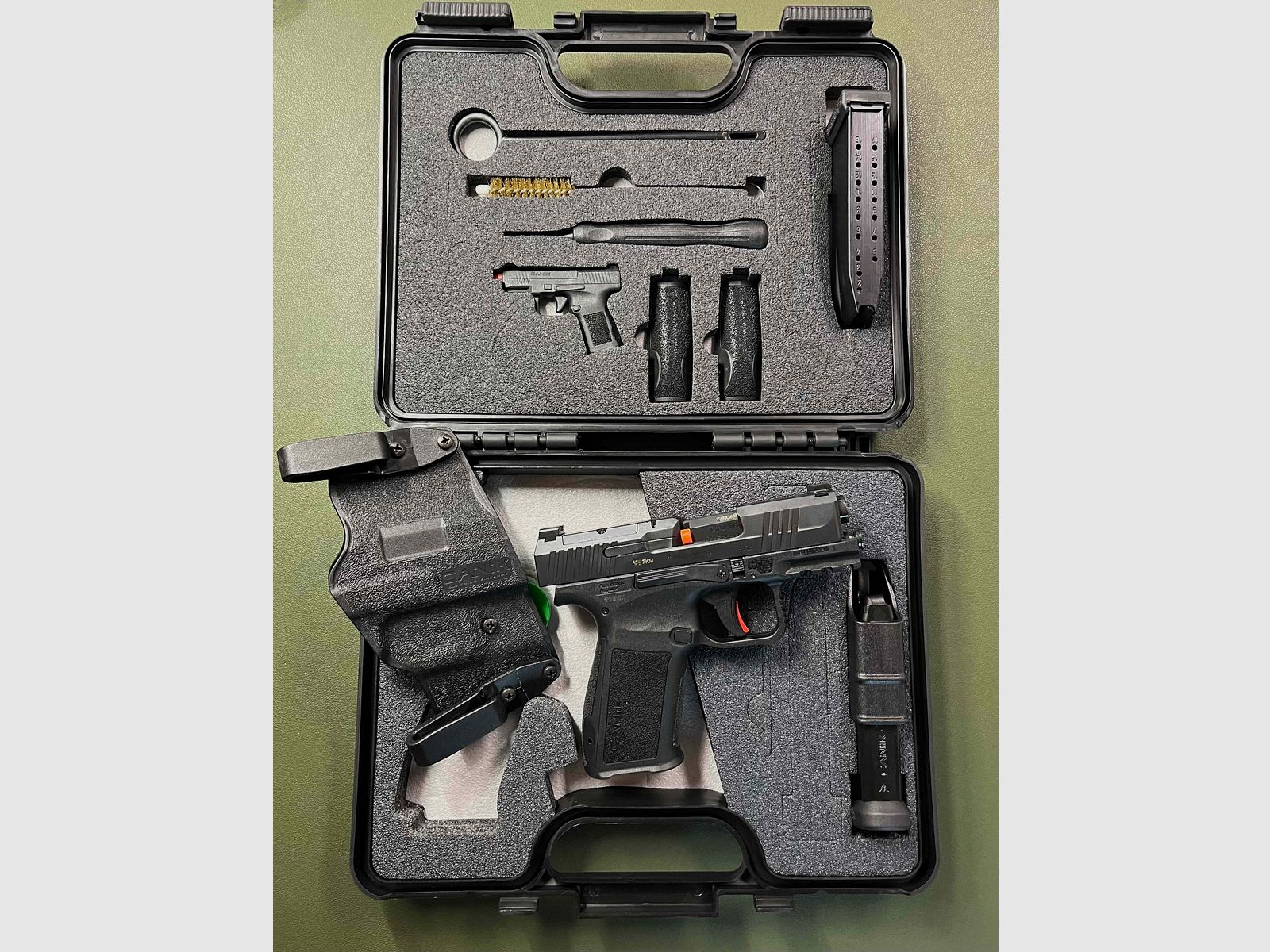 Canik METE MC9 L 9x19 Micro Compact SAO Schwarz inklusive Zubehör