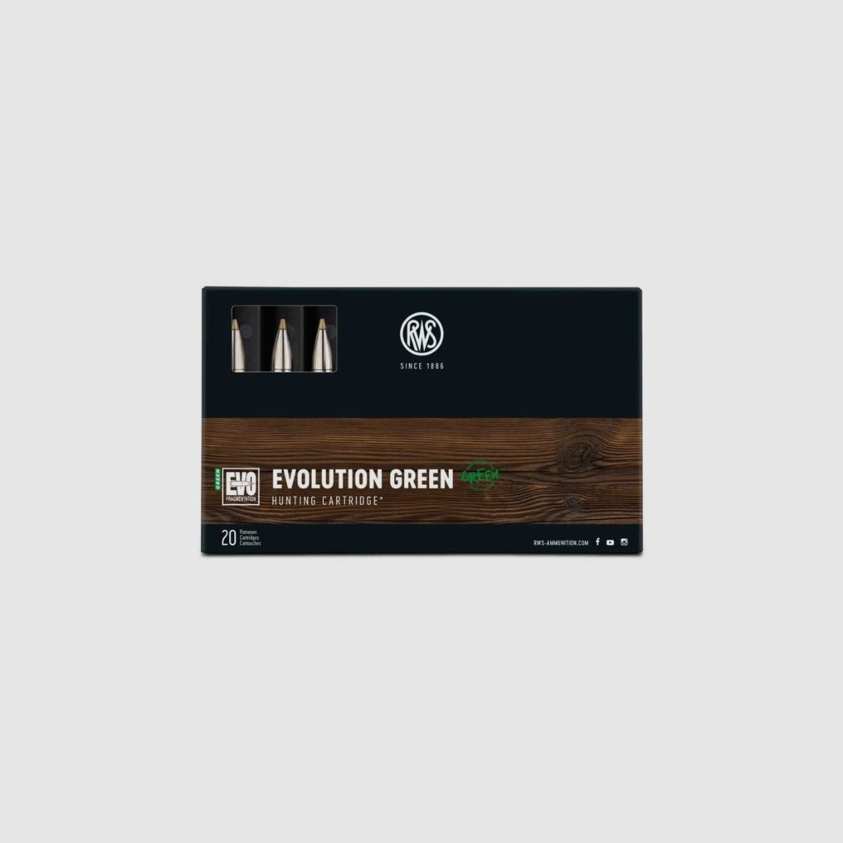 RWS 7x65 R Evolution Green 127 gr Ammunition, image 6 of 10