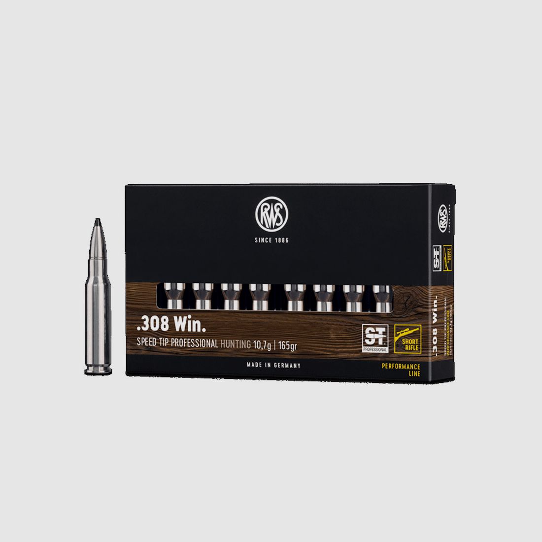 RWS Speed Tip Pro 10.7g - 165gr .308Win Short Rifle