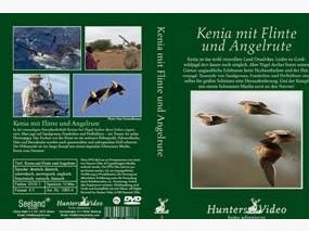 Kenya con fucile e canna da pesca