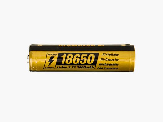 Clawgear Clawgear Akku 18650 3.7V 3600mAh
