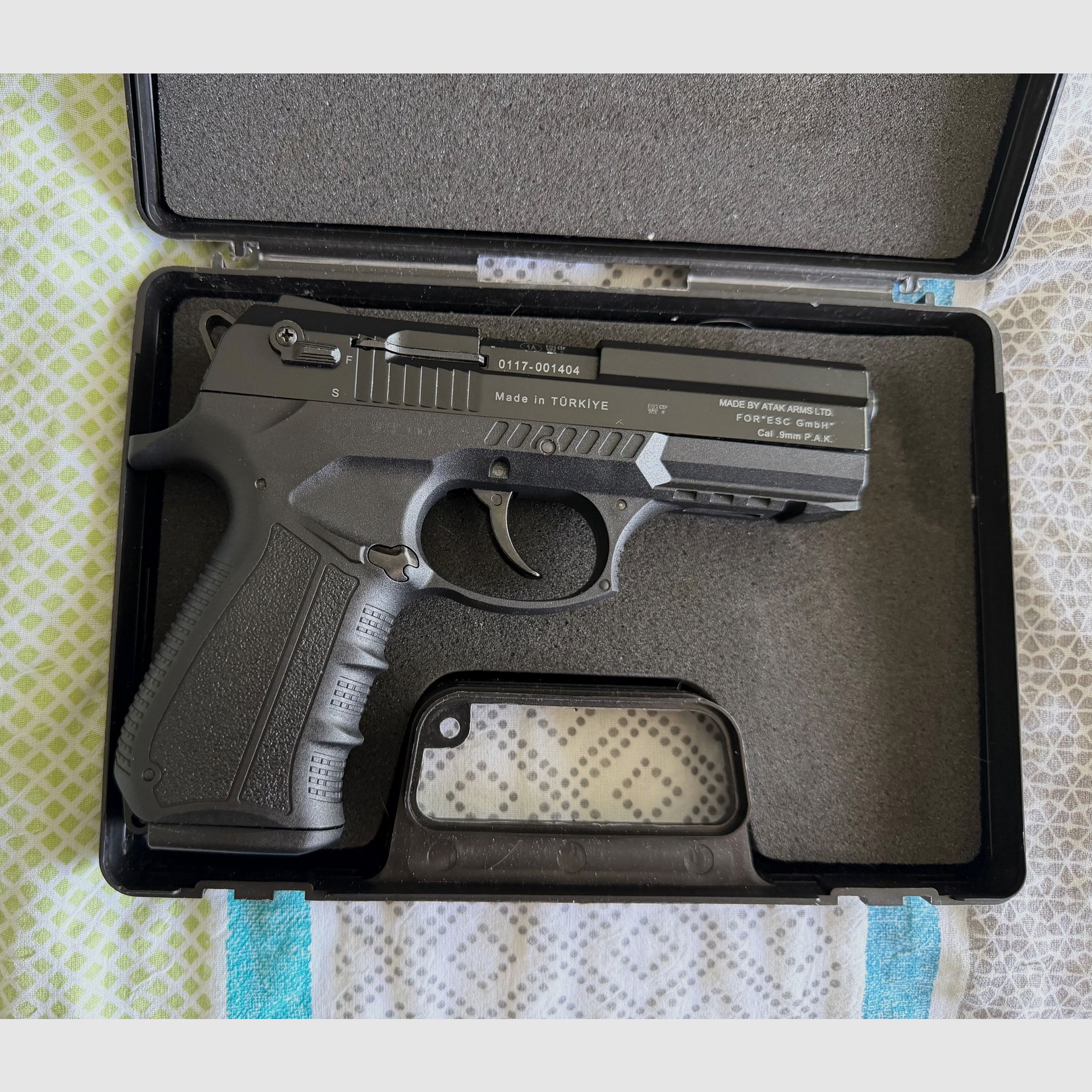 Zoraki 2918 PTB 986 blank pistol, afbeelding 2 van 2