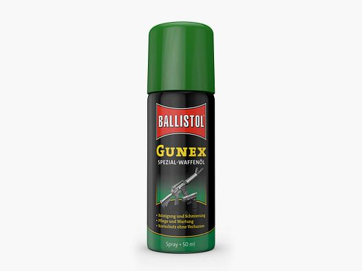 Ballistol Gunex huile spéciale pour armes - Spray de 50 ml