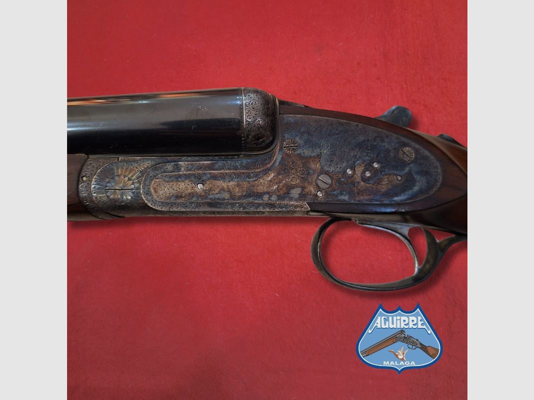 Fusil superposé Victor Sarasqueta Mod. 212E cal. 12 avec crosse décalée, image 8 sur 15
