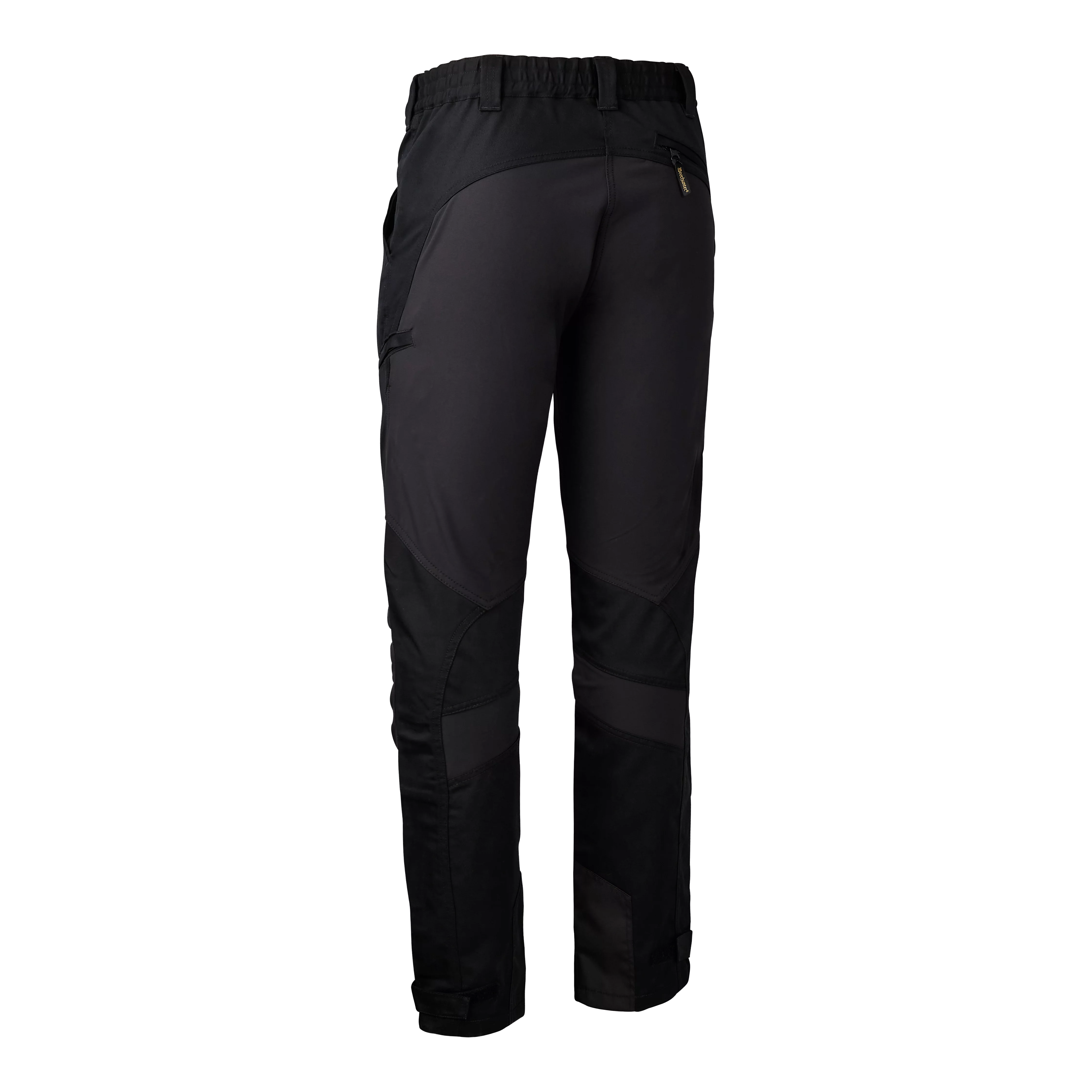 Rogaland pantaloni stretch con contrasto - Black, immagine 5 di 5