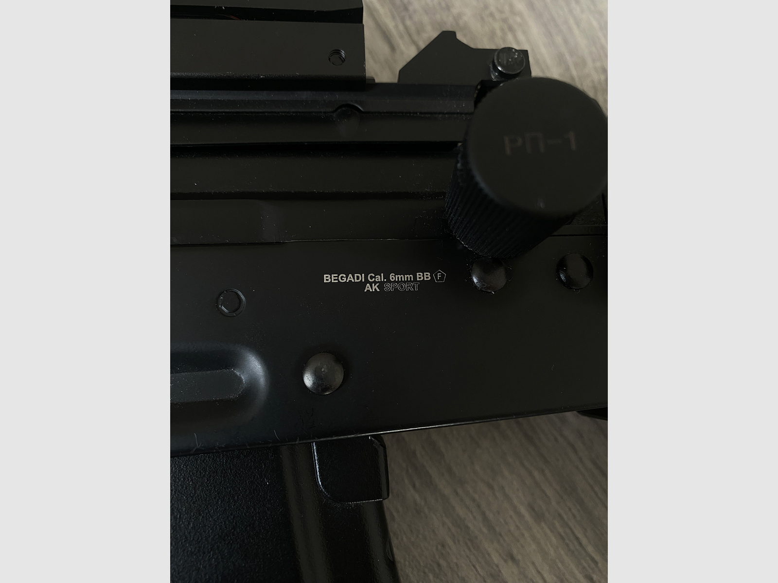 Begadi AK-74UN "SPORT" Gen. 5 S-AEG (Variohead, PRO HopUp, Begadi CORE EFCS / Mosfet) Upgraded F-Stempel