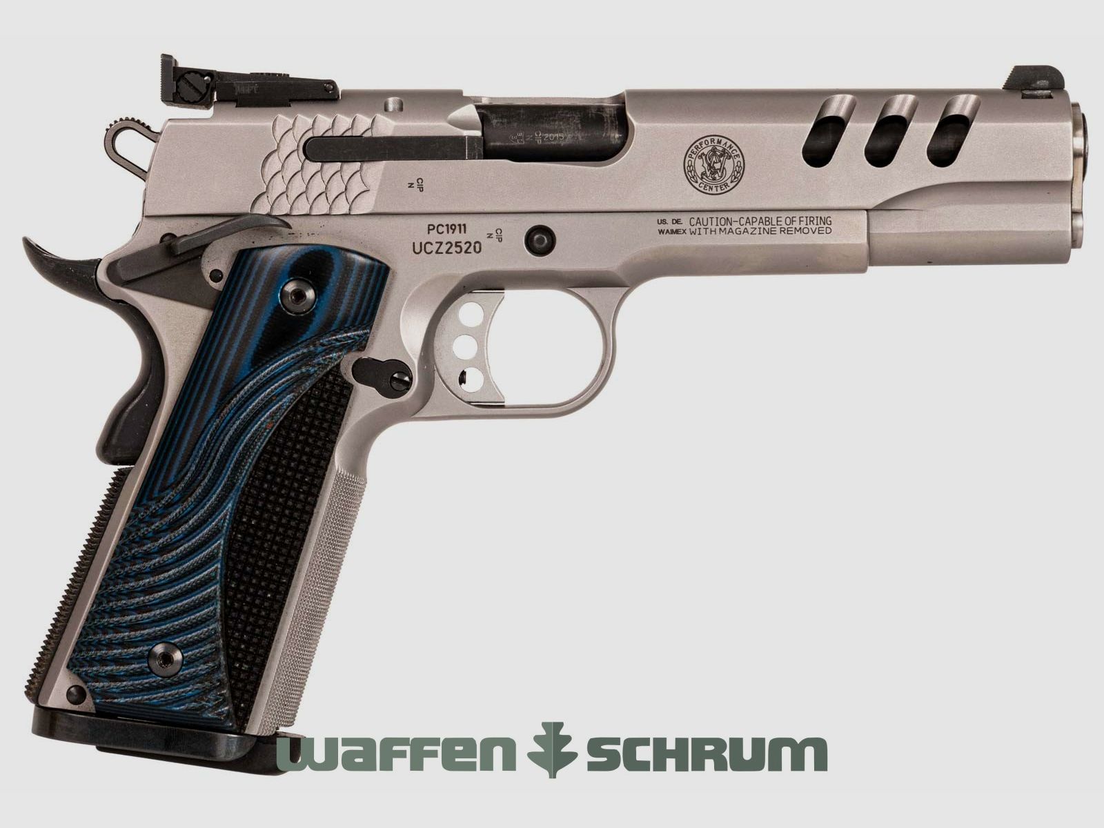 Smith & Wesson PC1911 Koffer, Reservemagazin, Bedienungsanleitung, .45Auto