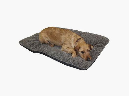 AKAH Lit de thermothérapie pour chiens marron 70x100 cm