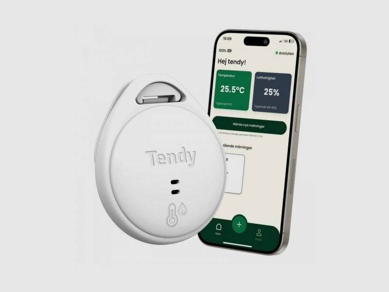 Tendy Nemus Reifungstimer Weiß Bluetooth IP67