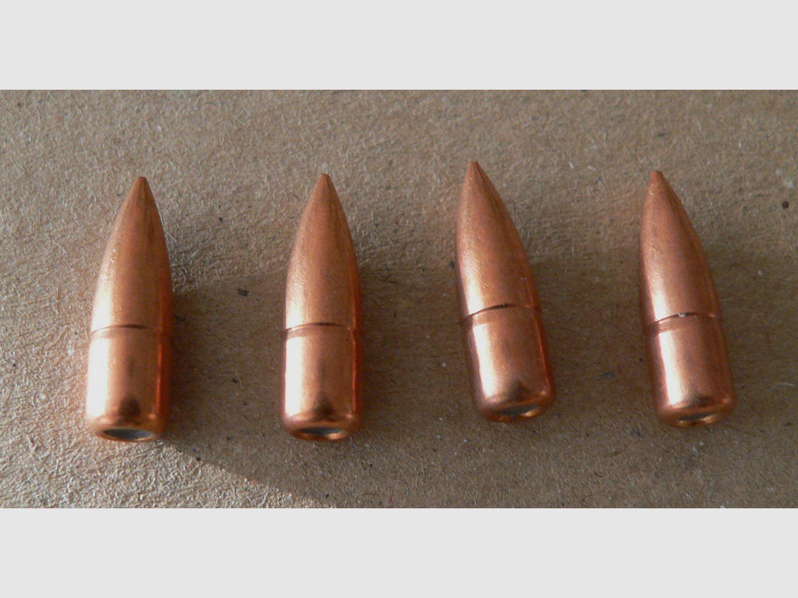 PMP pociski .223 Full Jacket Flat Base 55 grains, Crimprille