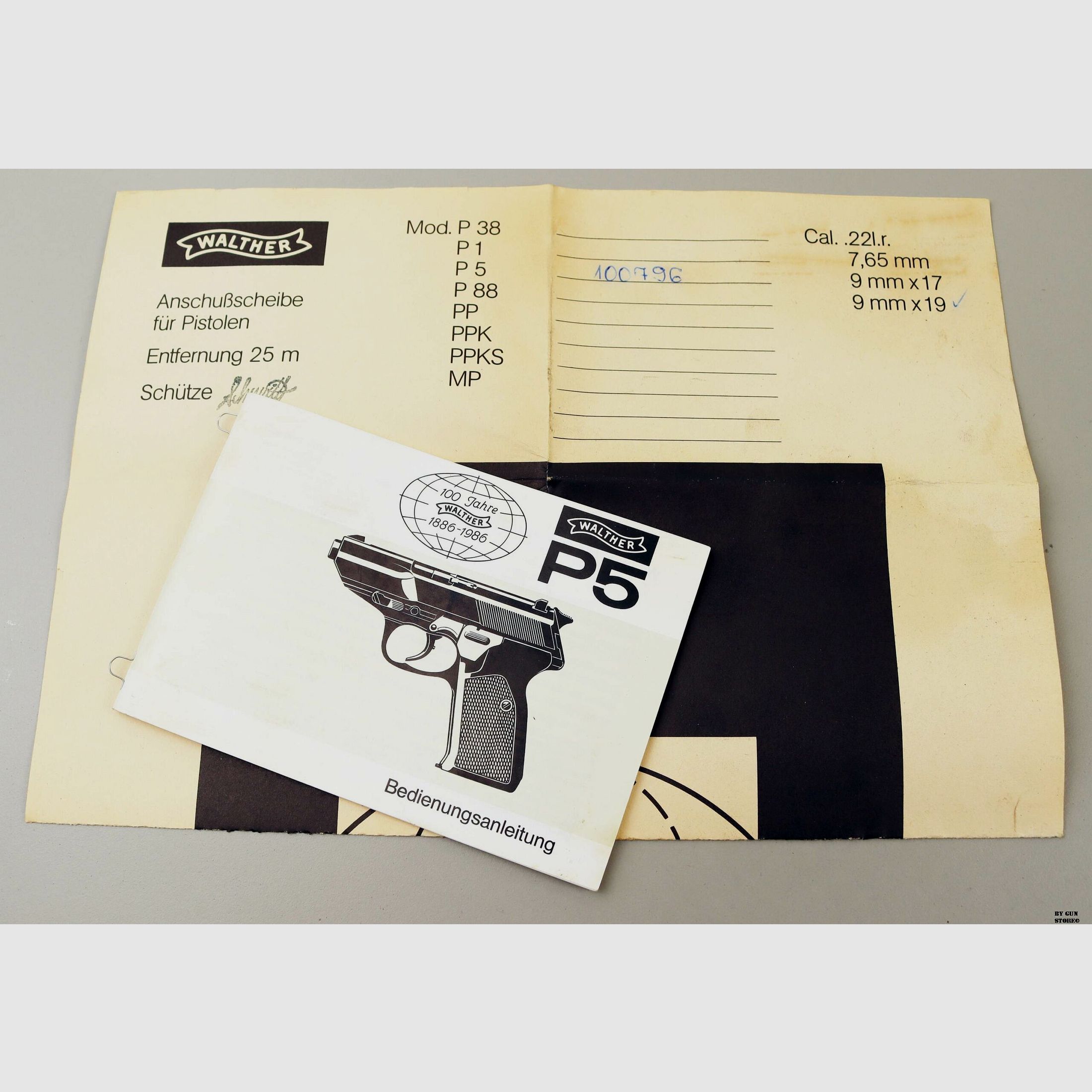 Pistole Walther mod. P5 Kal. 9×19 para Ser.-Nr. 00796, Bild 12 von 15