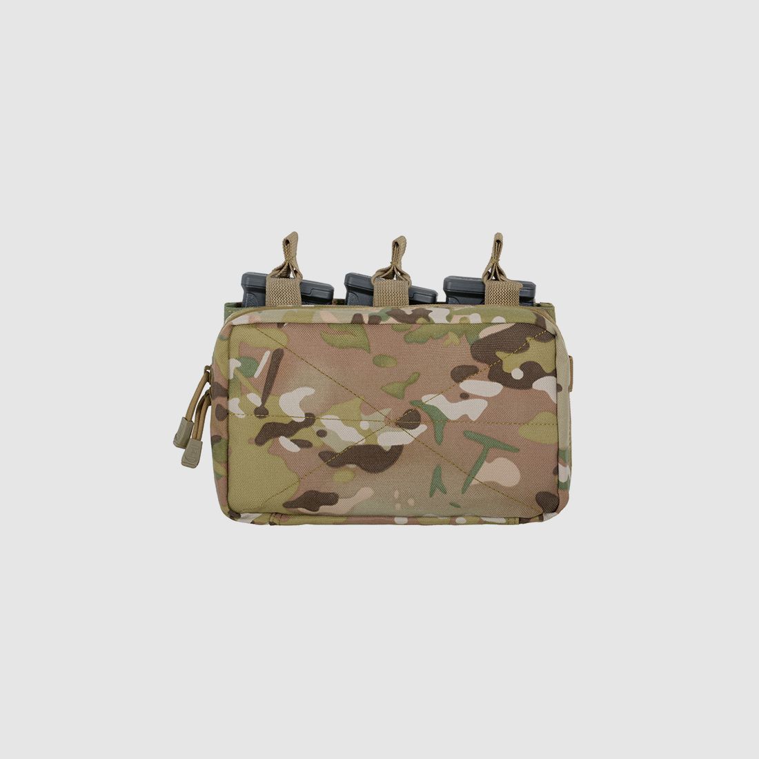 MOLLE Triple Rifle Mag/GP Pouch - Multicamo [8FIELDS]