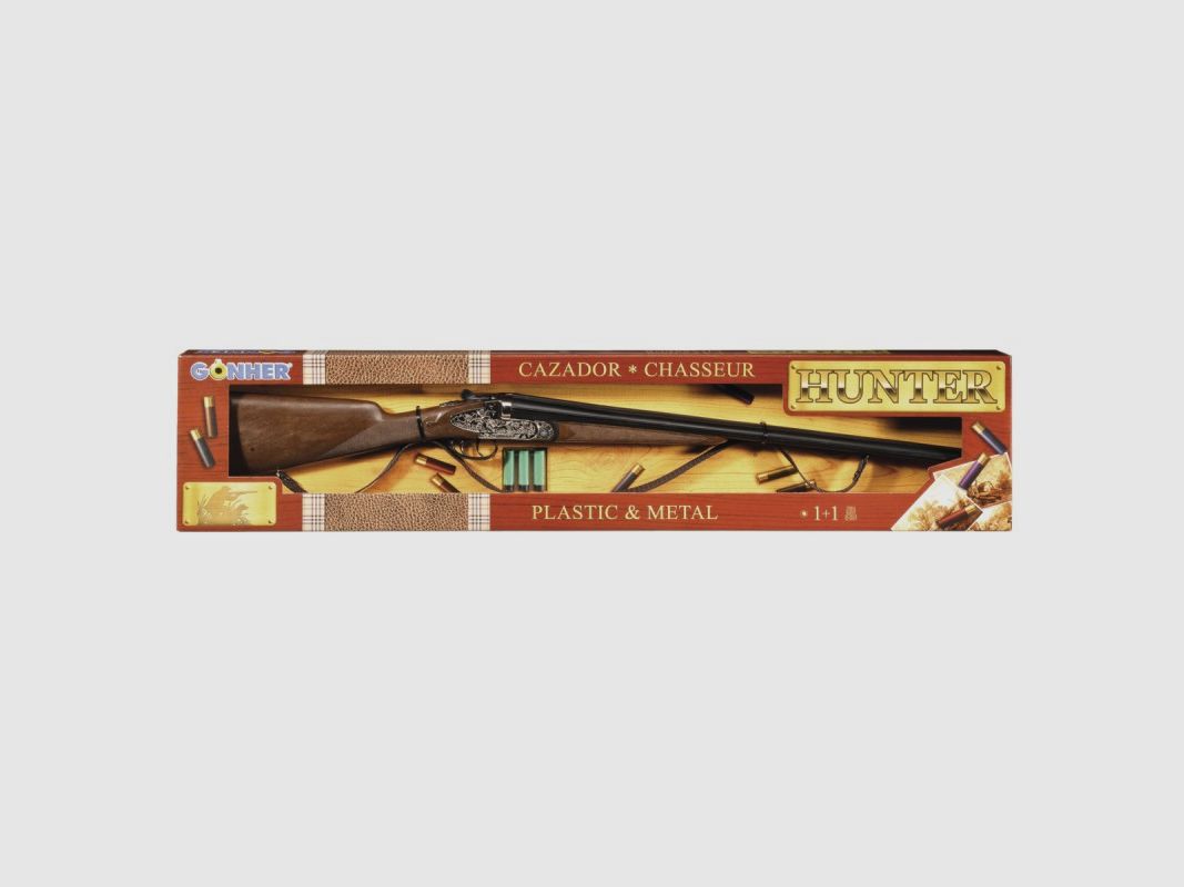 Pack fusil juxtaposé à amorces MOD.Hunter Gonher