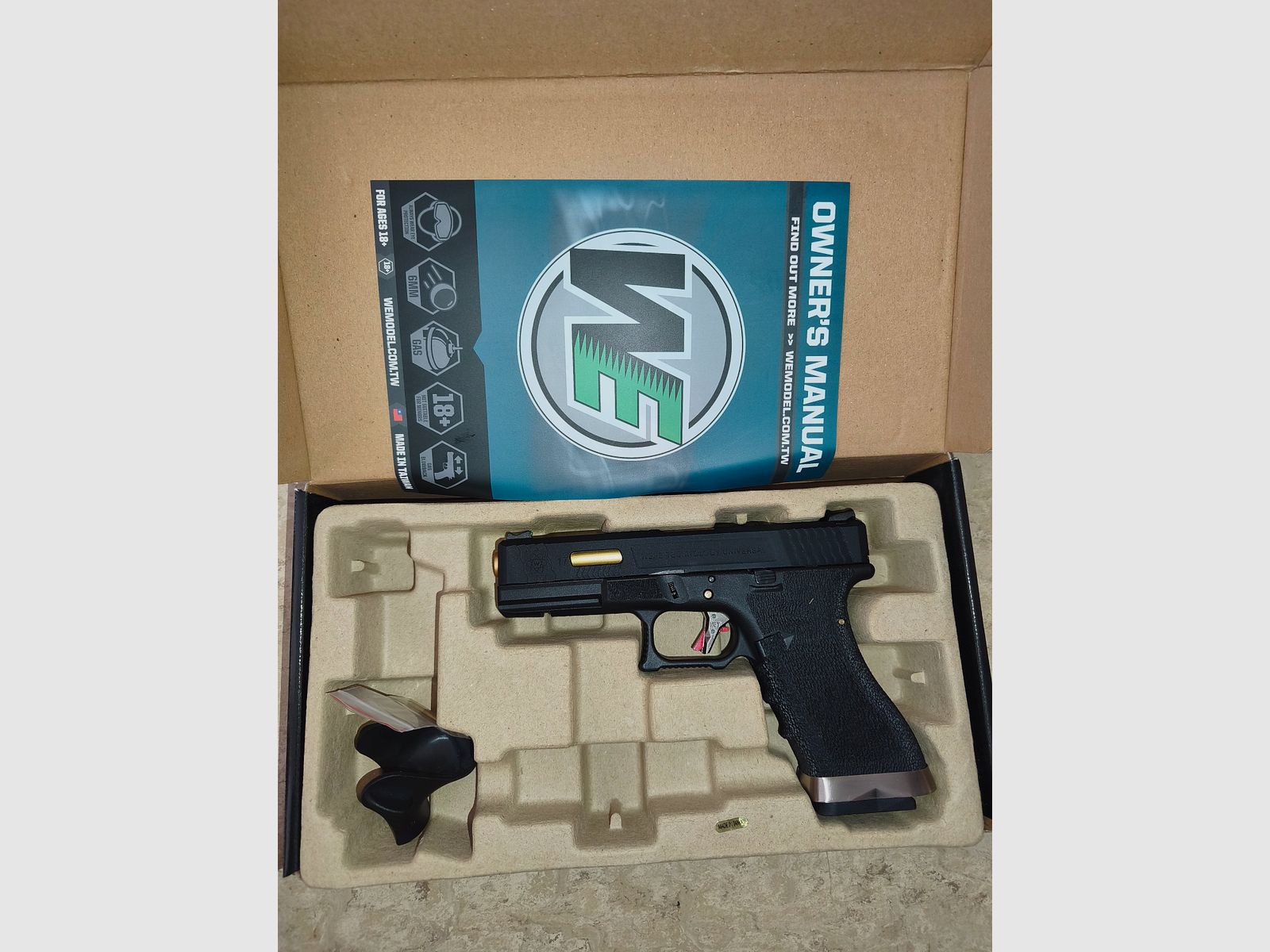 WE G-Force 17 6mm GBB Airsoft, Bild 10 von 10