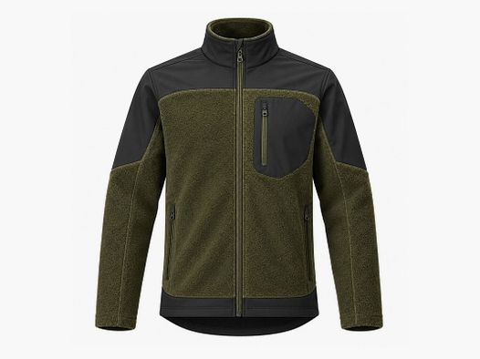Gadrat Bronze Fleecejacke - Stil und Wärme für die Übergangszeit
