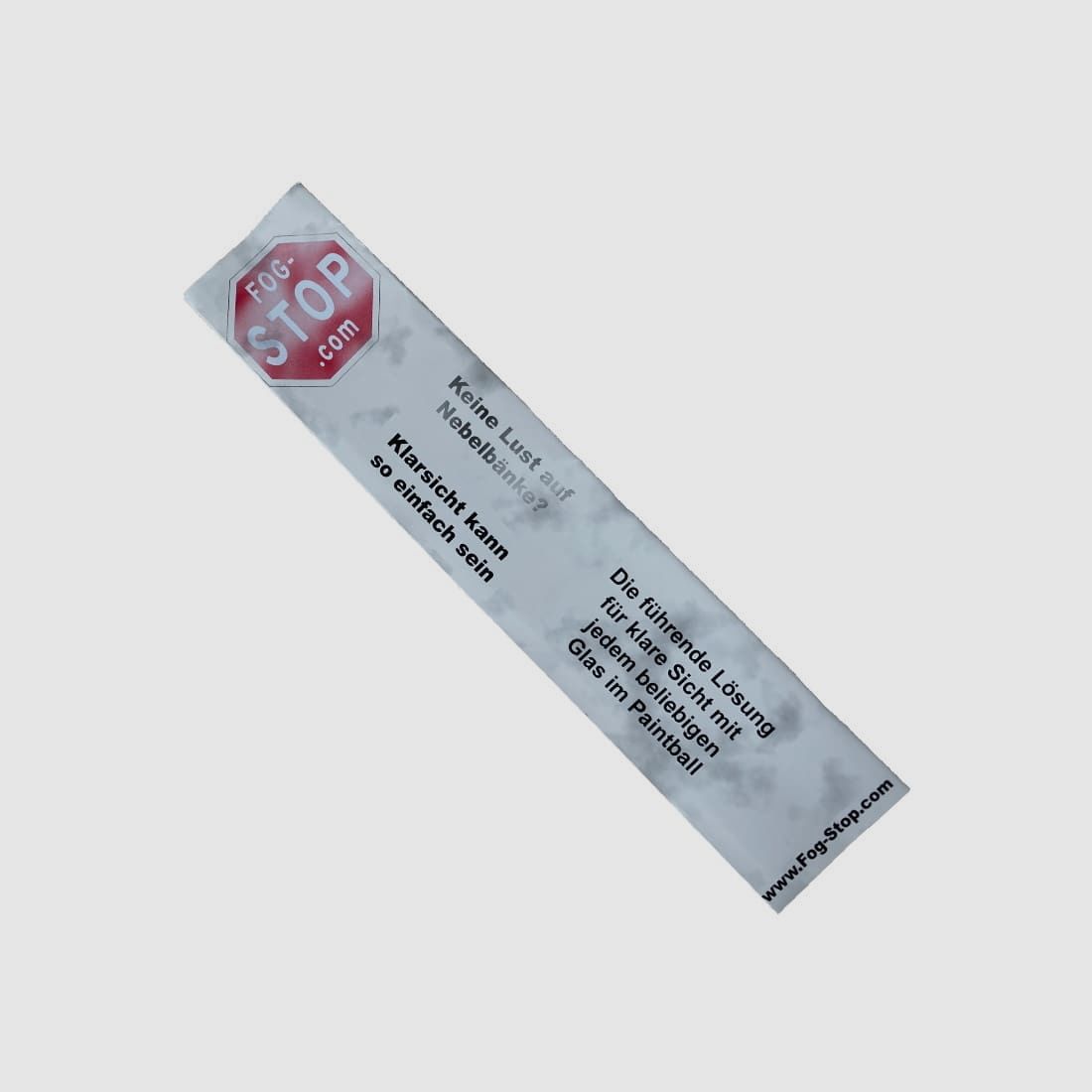 FogStop Antibeschlag-Folie für Masken (40x200mm)