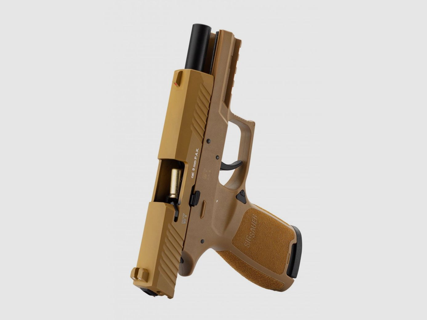 SIG SAUER P320 FDE 9mm P.A.K. Schreckschussrevolver, Bild 3 von 4