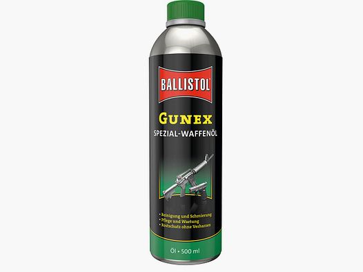 Gunex Waffenöl 500ml Flasche