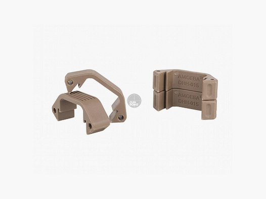 ARES Amoeba M4 Handguard Half Unit 4er Pack dark earth