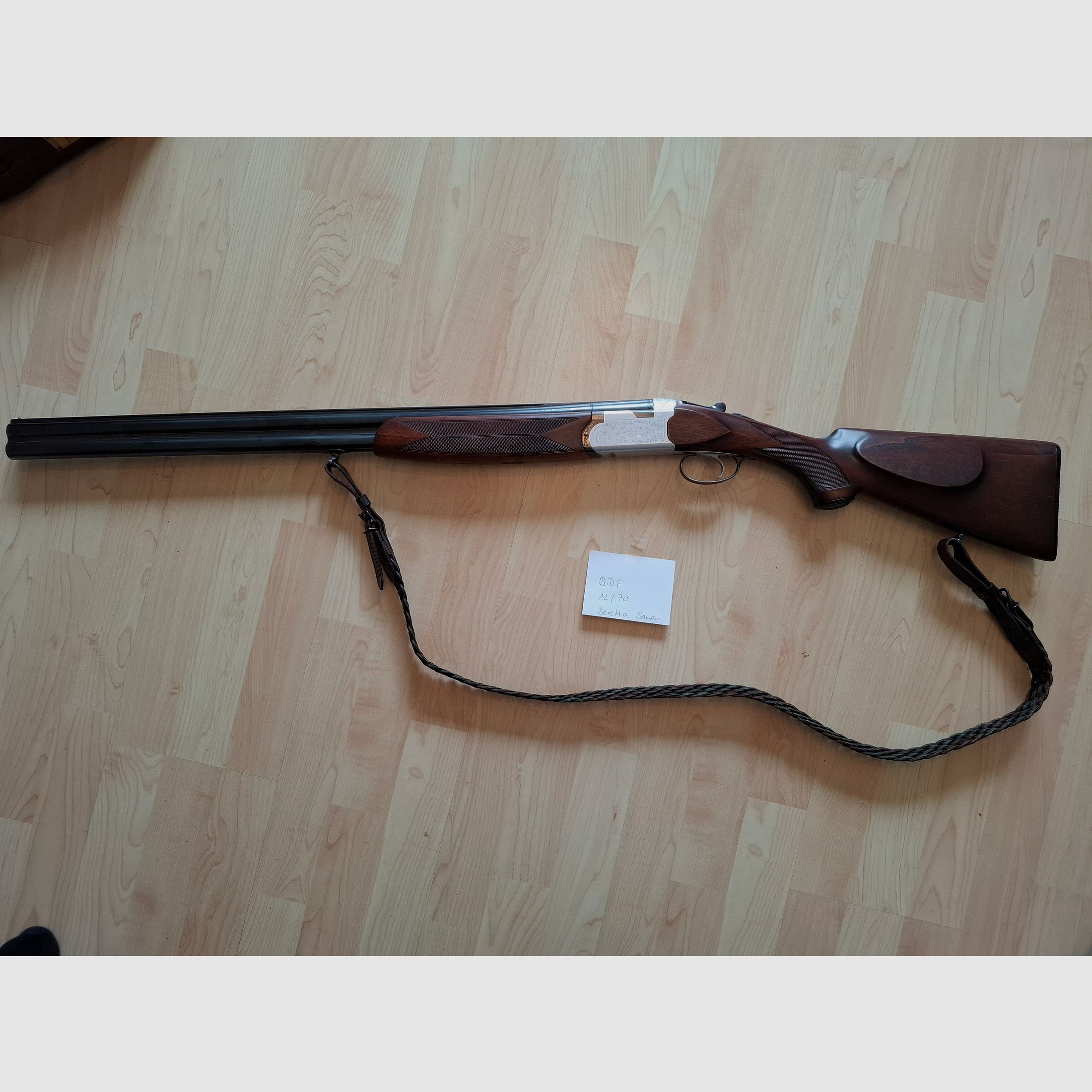 Bockdoppelflinte Beretta Sauer 12/70