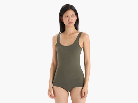 Icebreaker Tank Top Siren  Loden