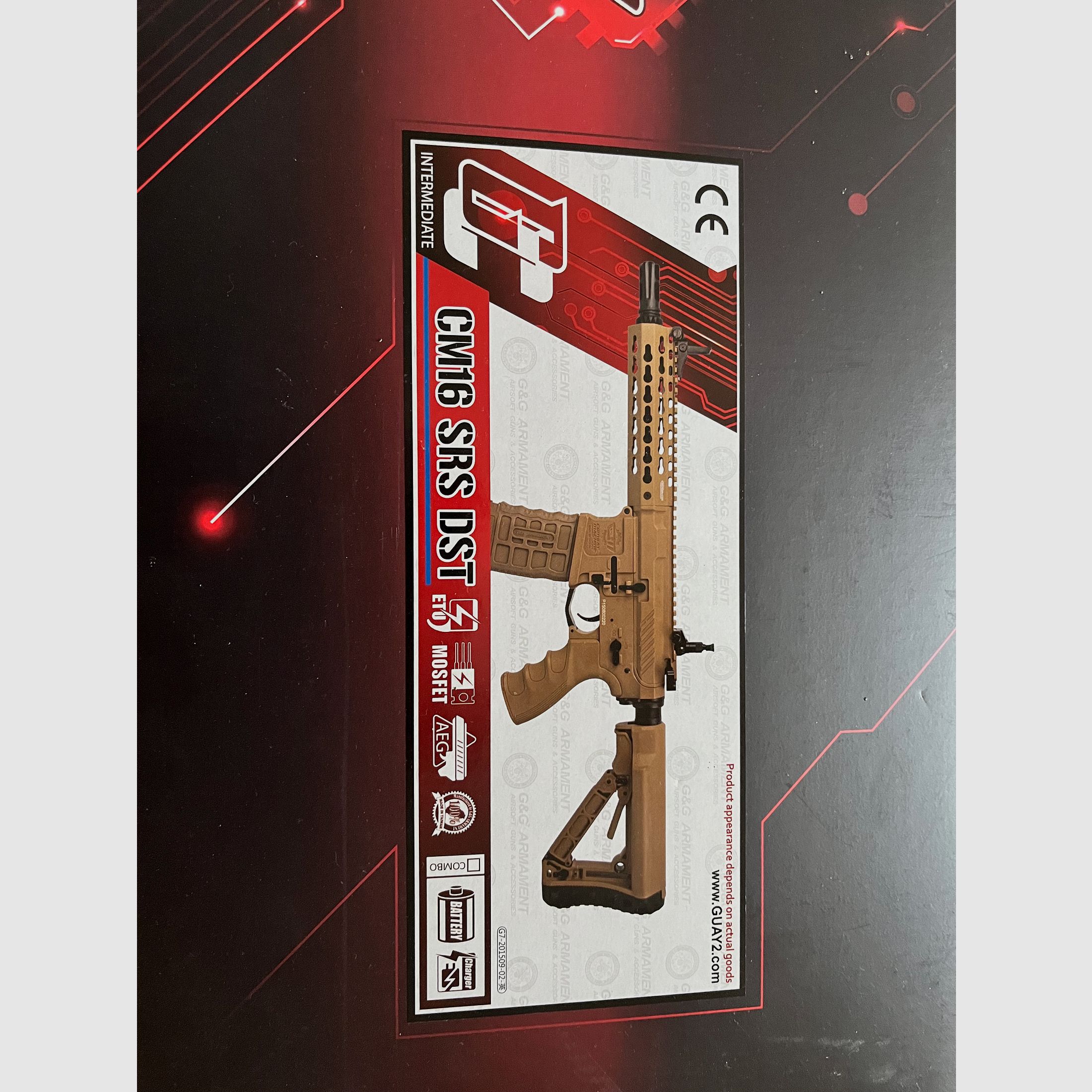 G&G Armerment Airsoft CM16 SRS