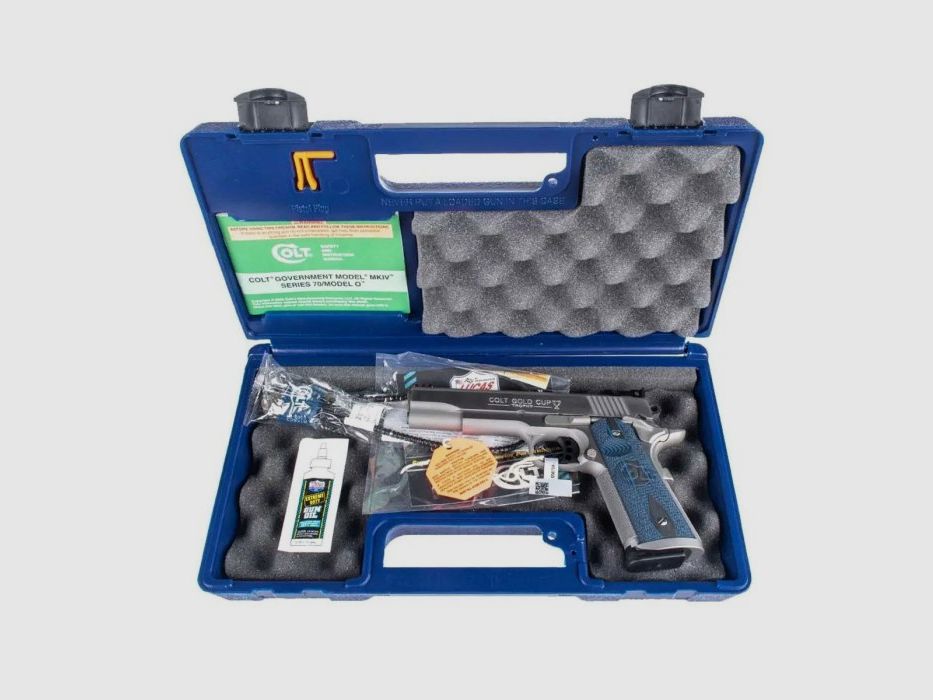 PISTOLET COLT GOLD CUP TROPHY KAL. 45 ACP, 5" STAINLESS, zdjęcie 5 z 6