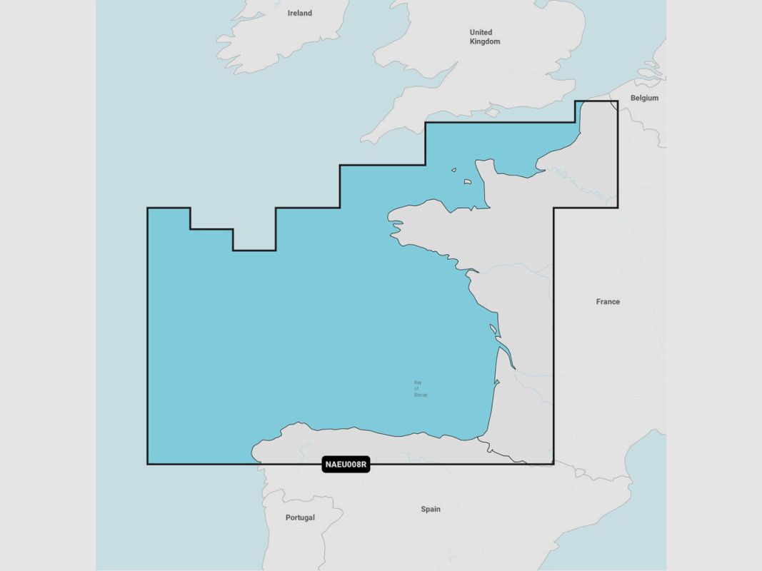 CARTE NAVIONICS GOLFE DE GASCOGNE & MANCHE