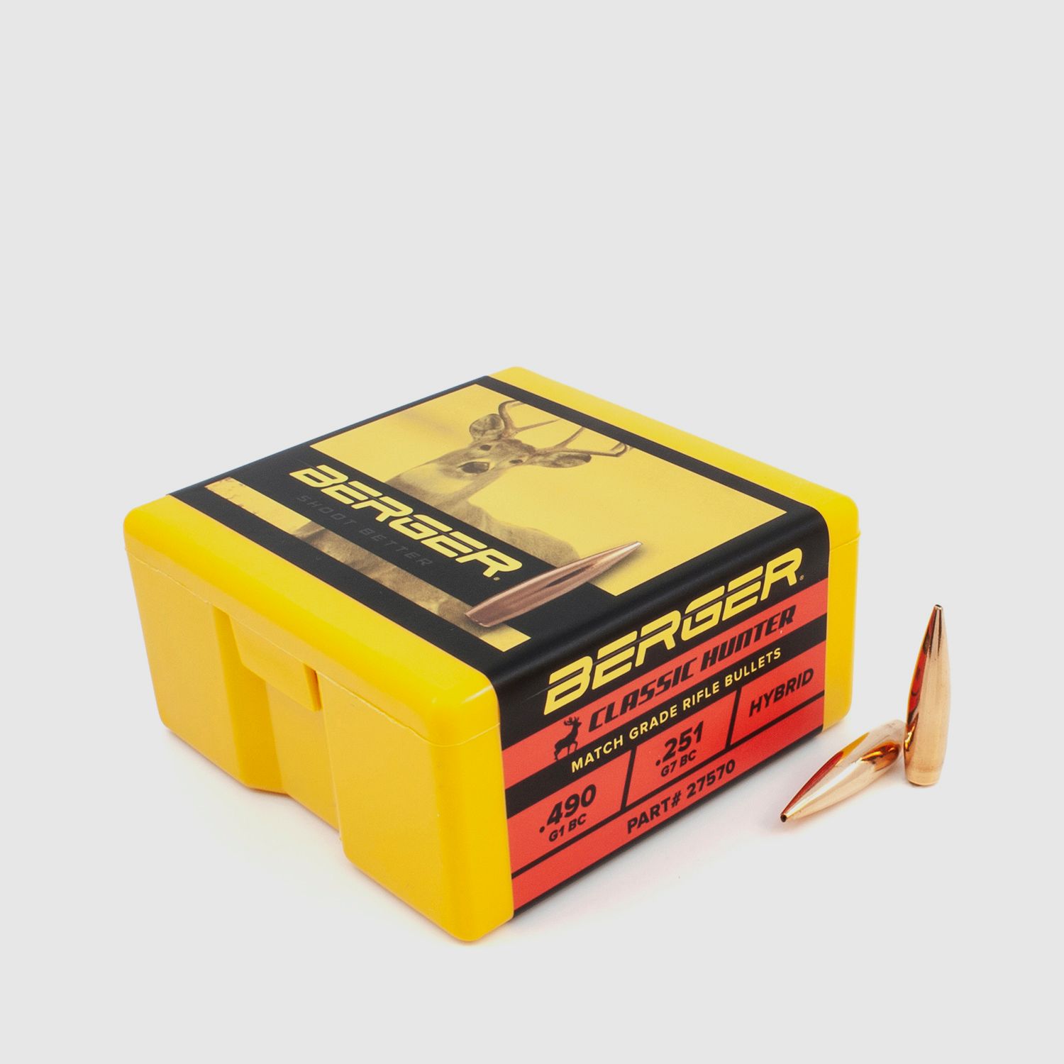 Berger Geschoss .270 Classic Hunter 130GR 100 Stück