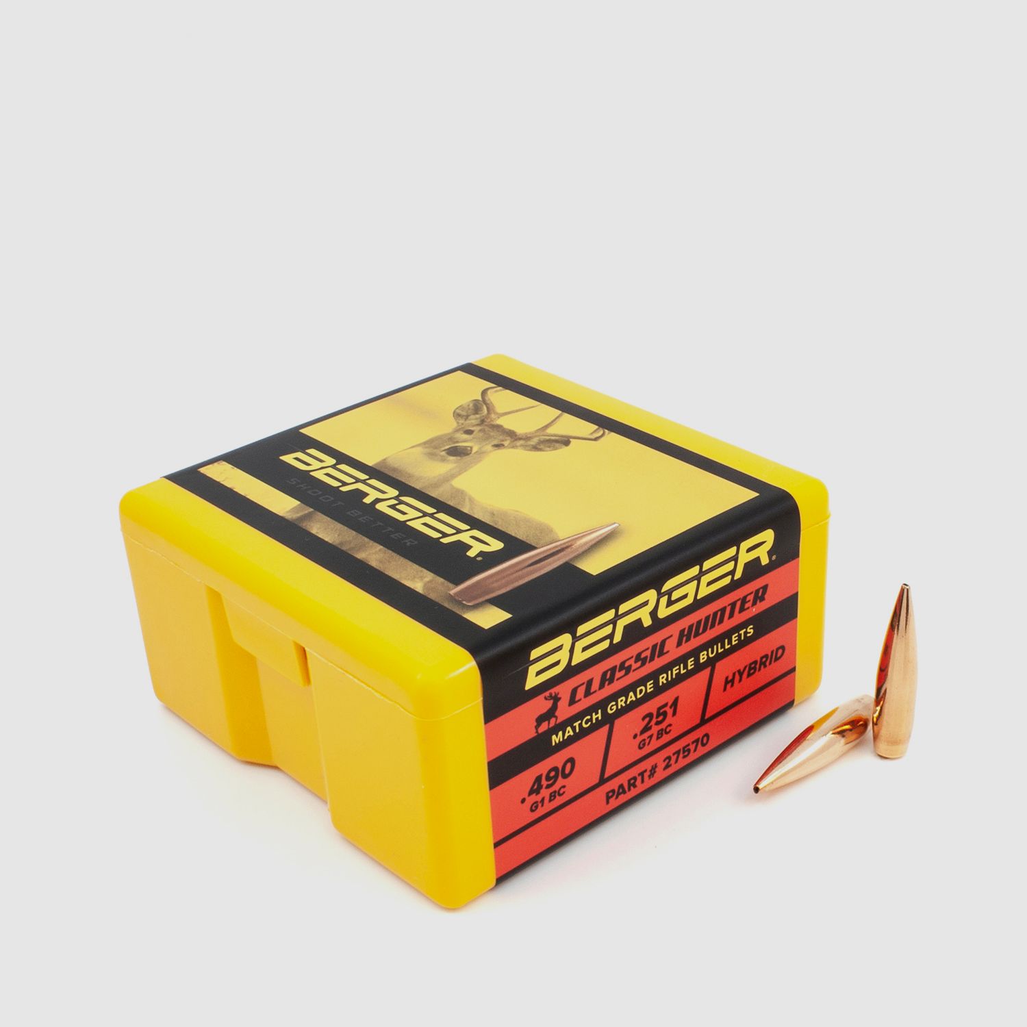 Berger Geschoss .270 Classic Hunter 130GR 100 Stück