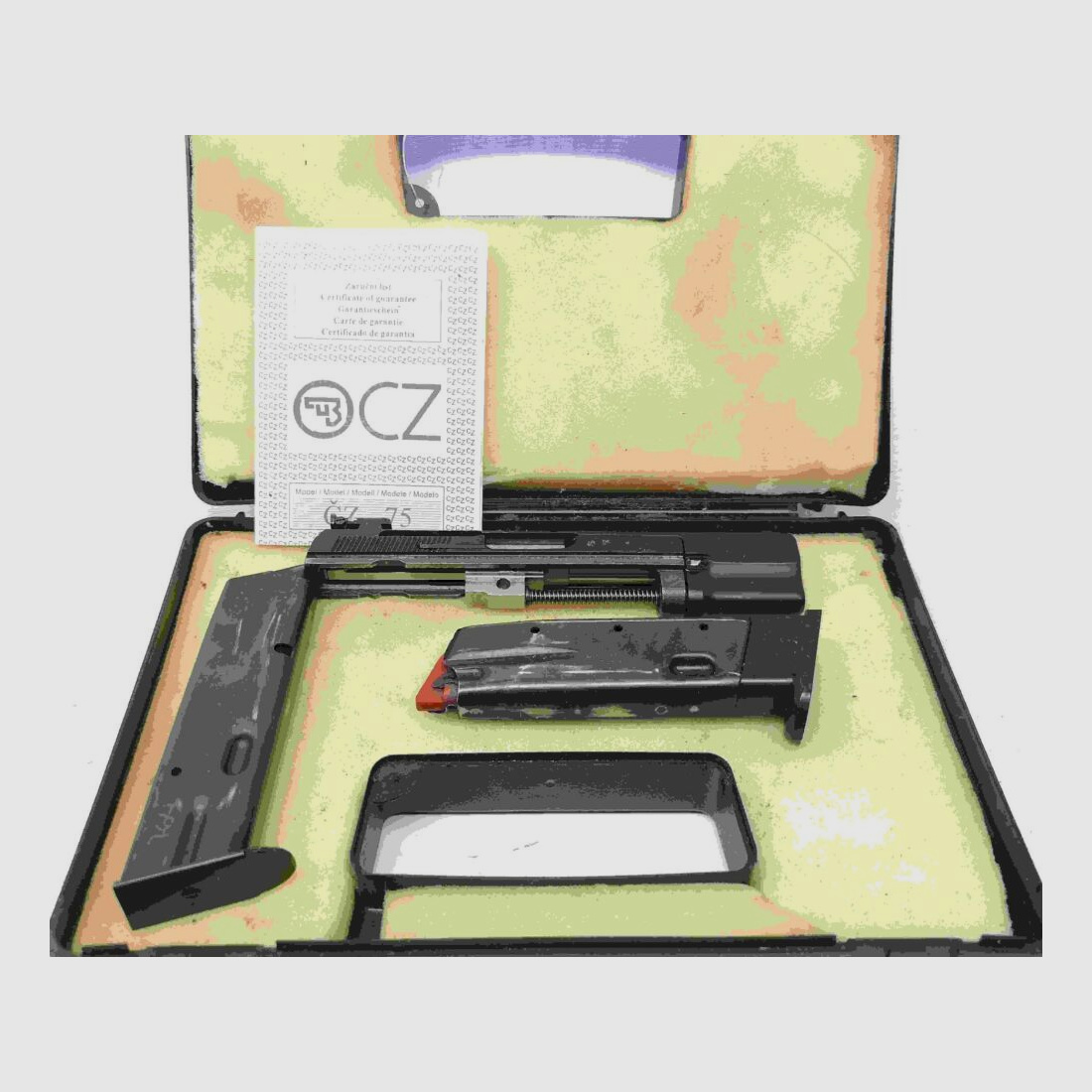 ZBROJOVKA BRNO 75 B mit Wechselsystem "Kadet" in .22lr.