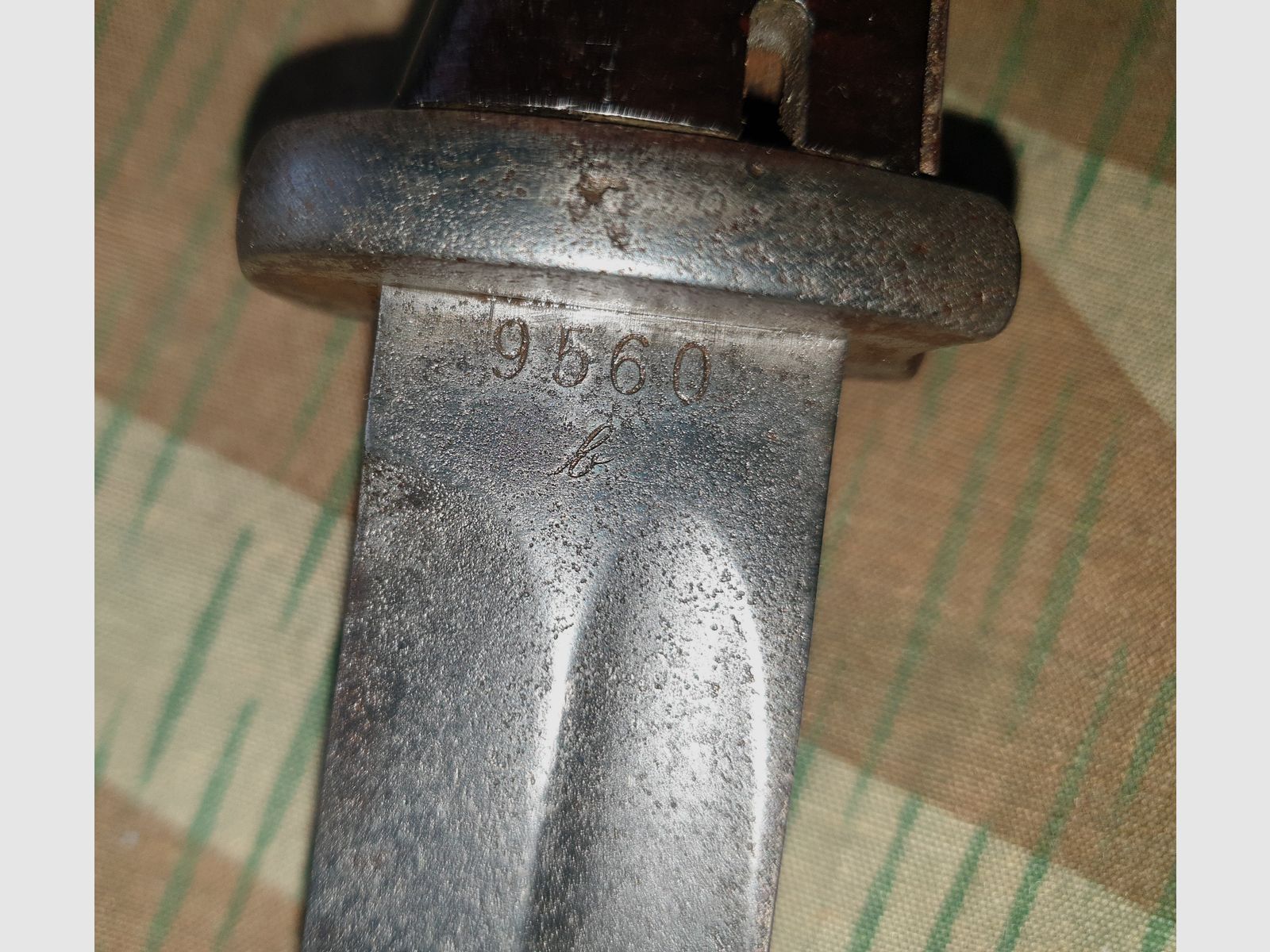 Wehrmacht Seitengewehr Bajonett zum K98 - 2 Weltkrieg