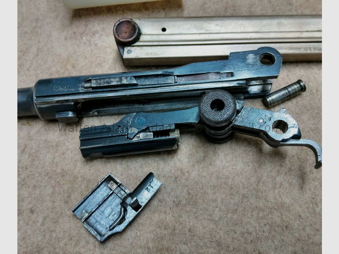 Fabbrica di fucili di Erfurt Pistola 08, Impero tedesco 1917