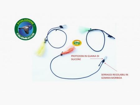 EVOLUZIONE COLOMBACCIO Schaftüberzug für Wurfgeschoss Packung mit 3 Stück