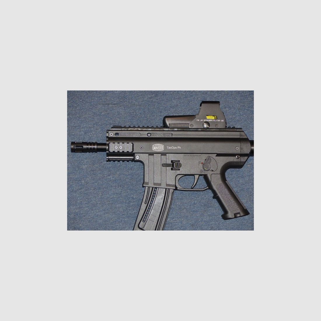 Mauser Tac Ops PK Schwarz .22lr HV - Selbstladepistole UVP 479.- €, Bild 4 von 4