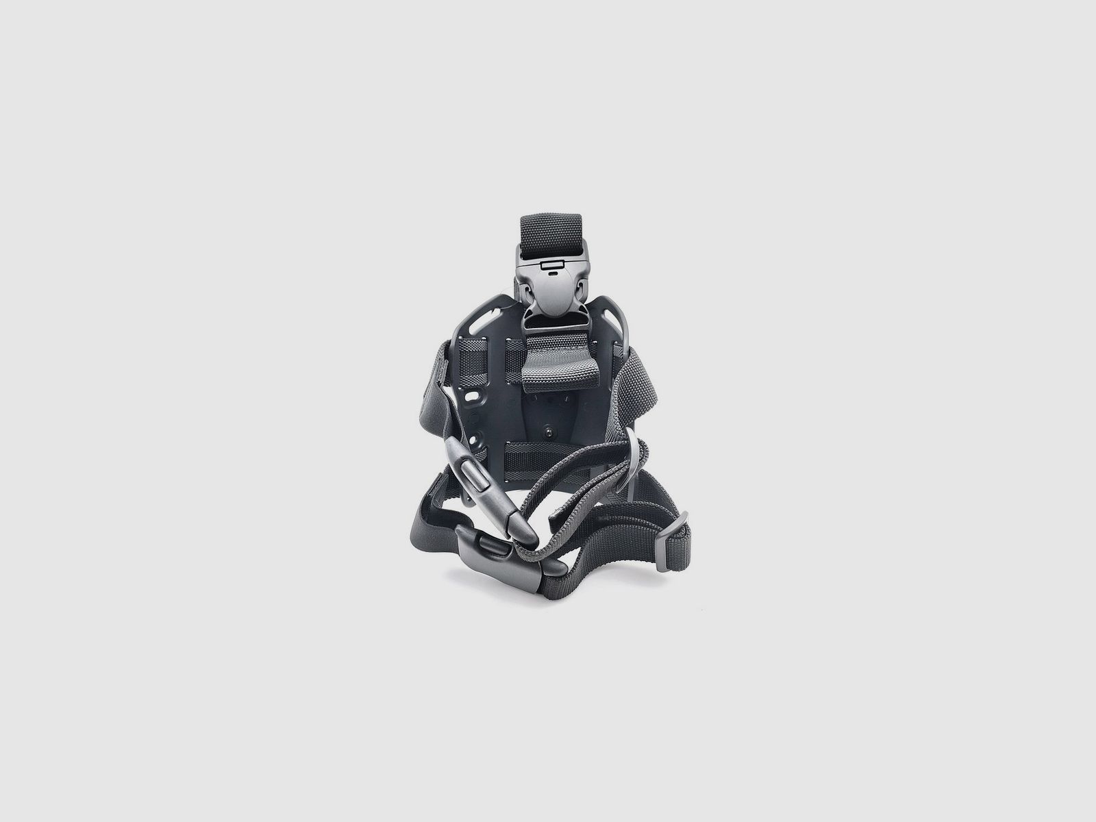 Universal padded King Cobra hip holster in Cordura model HCLG right black, image 2 of 2