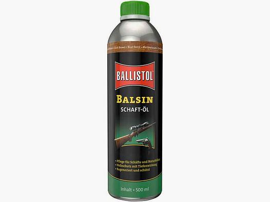 Schaftöl Balsin dunkelbraun 500ml
