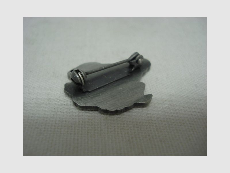 Brosche Keiler - 29mm, altsilberfarbig