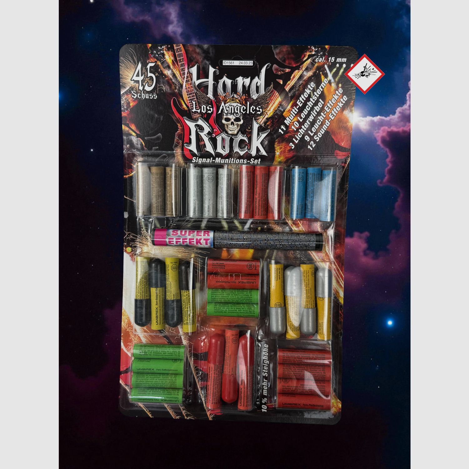 Umarex Pyro Hard Rock Los Angeles, 45 pz.