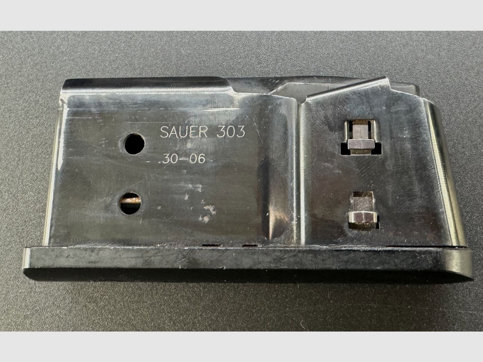 Sauer 303 - Semiautomatico; Cal.: .30-06Spring + regolazione gas variabile + montaggio Sauer per guida Zeiss