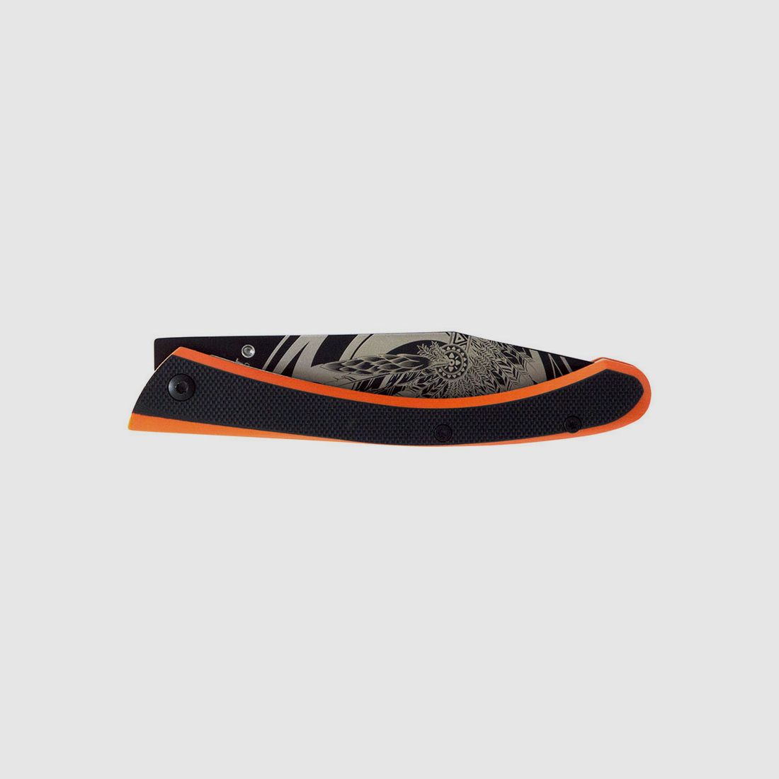 Lug C63 Bad Boy Schwarz/Orange 8 cm Messer, Bild 1 von 4