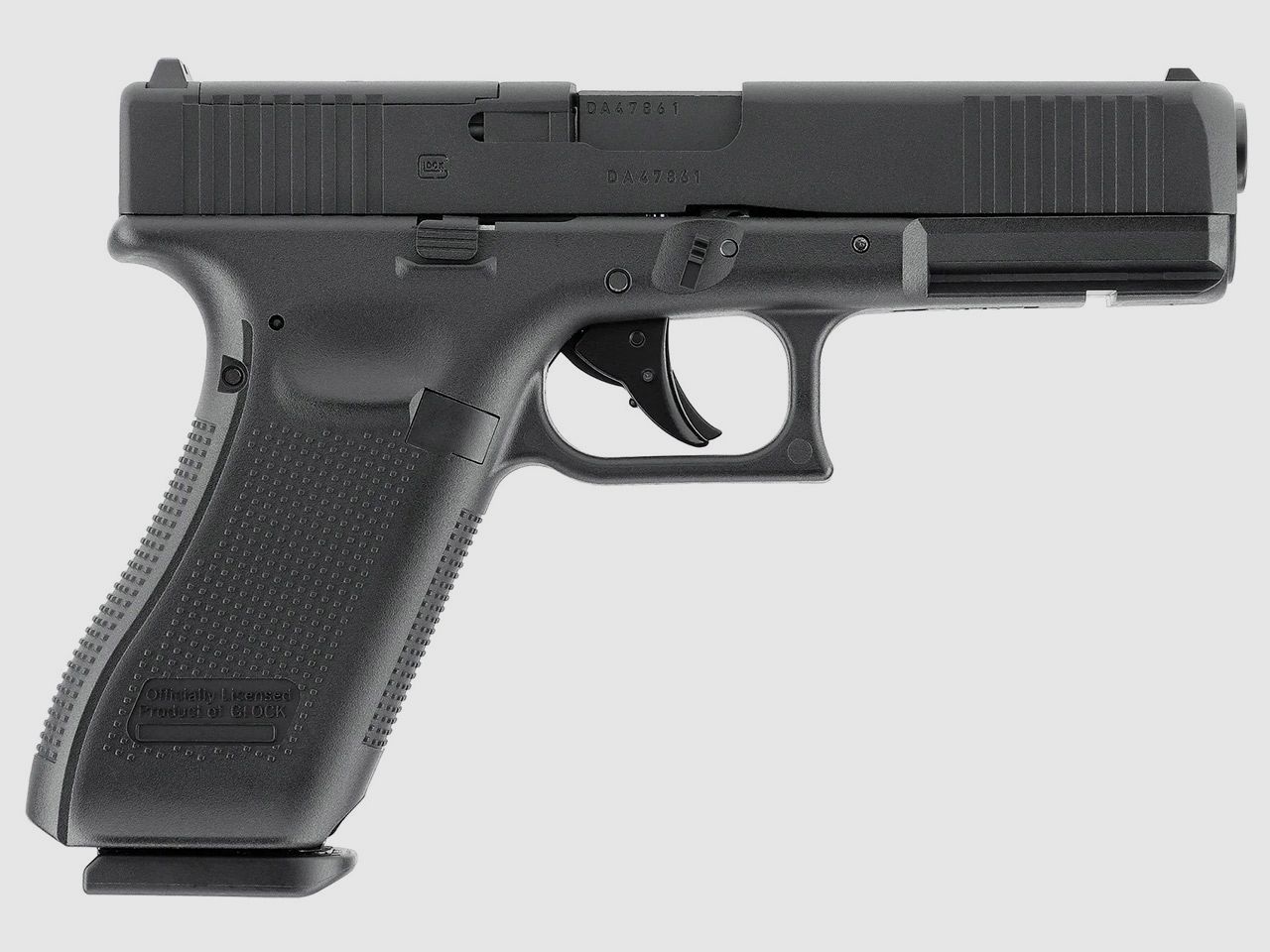 CO2 Pistole Glock 17 Gen5 MOS Blow Back Metallschlitten Kaliber 4,5 mm BB (P18)