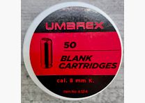 Umarex 4.1214 Walther 8mm PAK naboje ślepe Platzpatronen Pyro