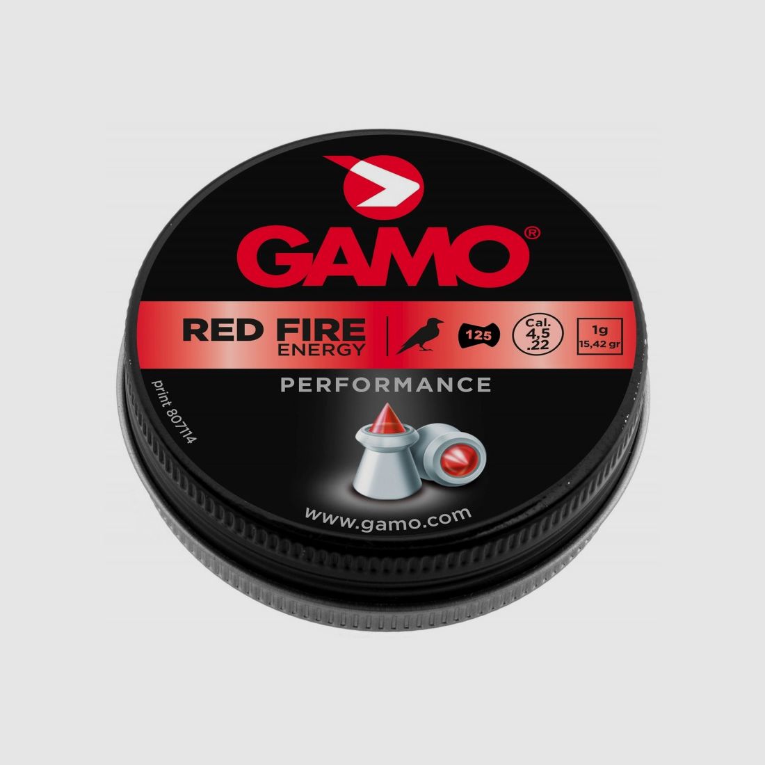 Caja de 125 balines Gamo Red Fire cal. 4,5mm, imagen 1 de 2