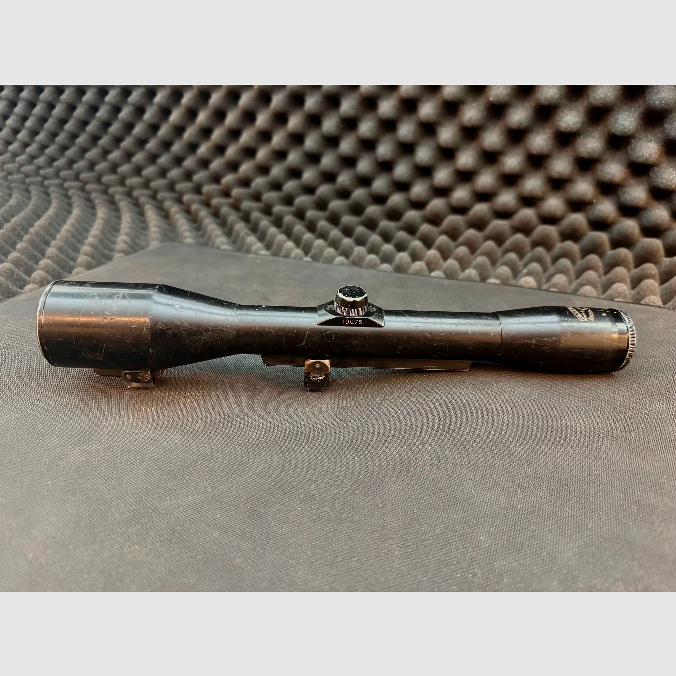 Schmidt & Bender, 6x42, Außenschiene, Höhenverstellung, SEM Oberteile, Absehen 1