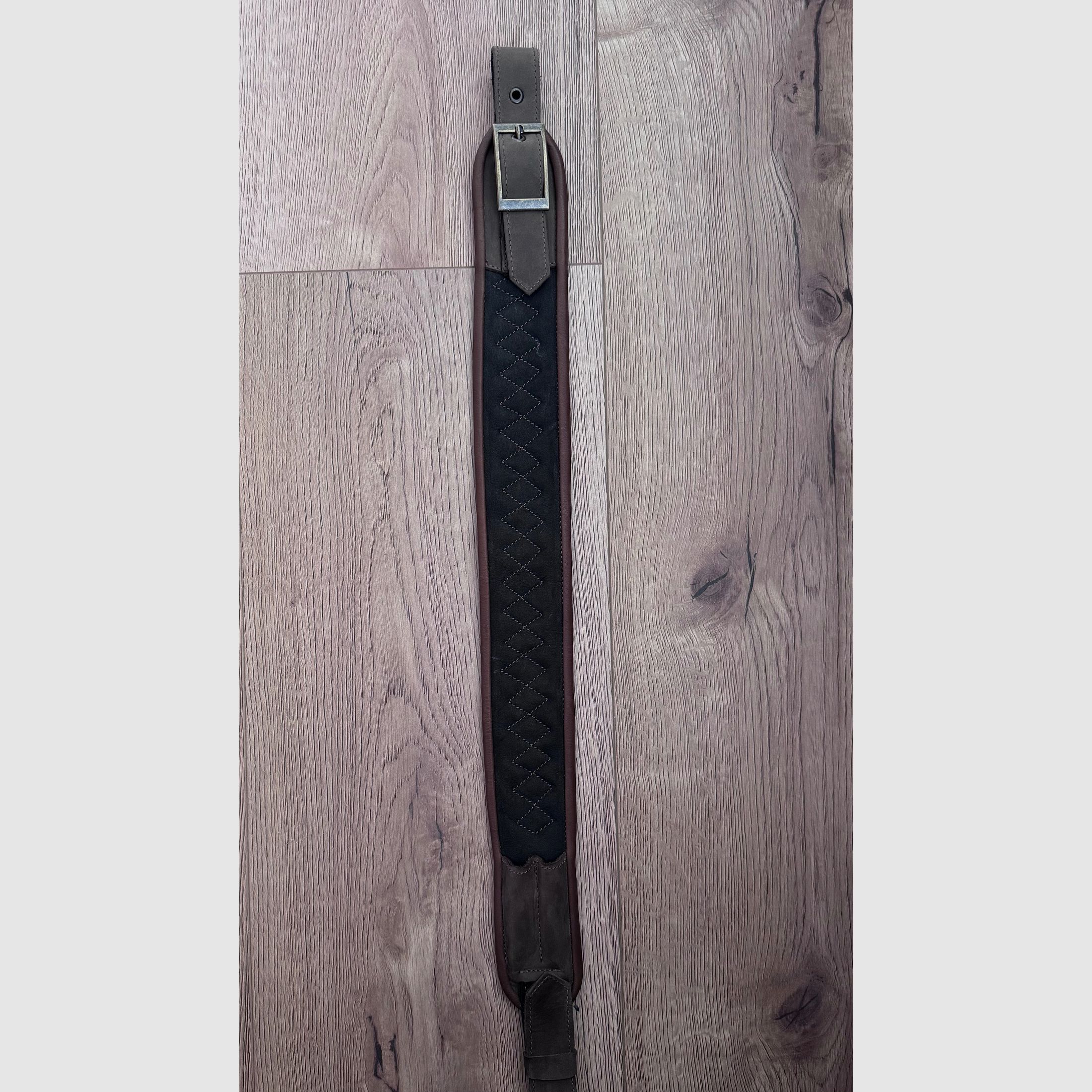 Handcrafted leather straps rifle slings custom handmade