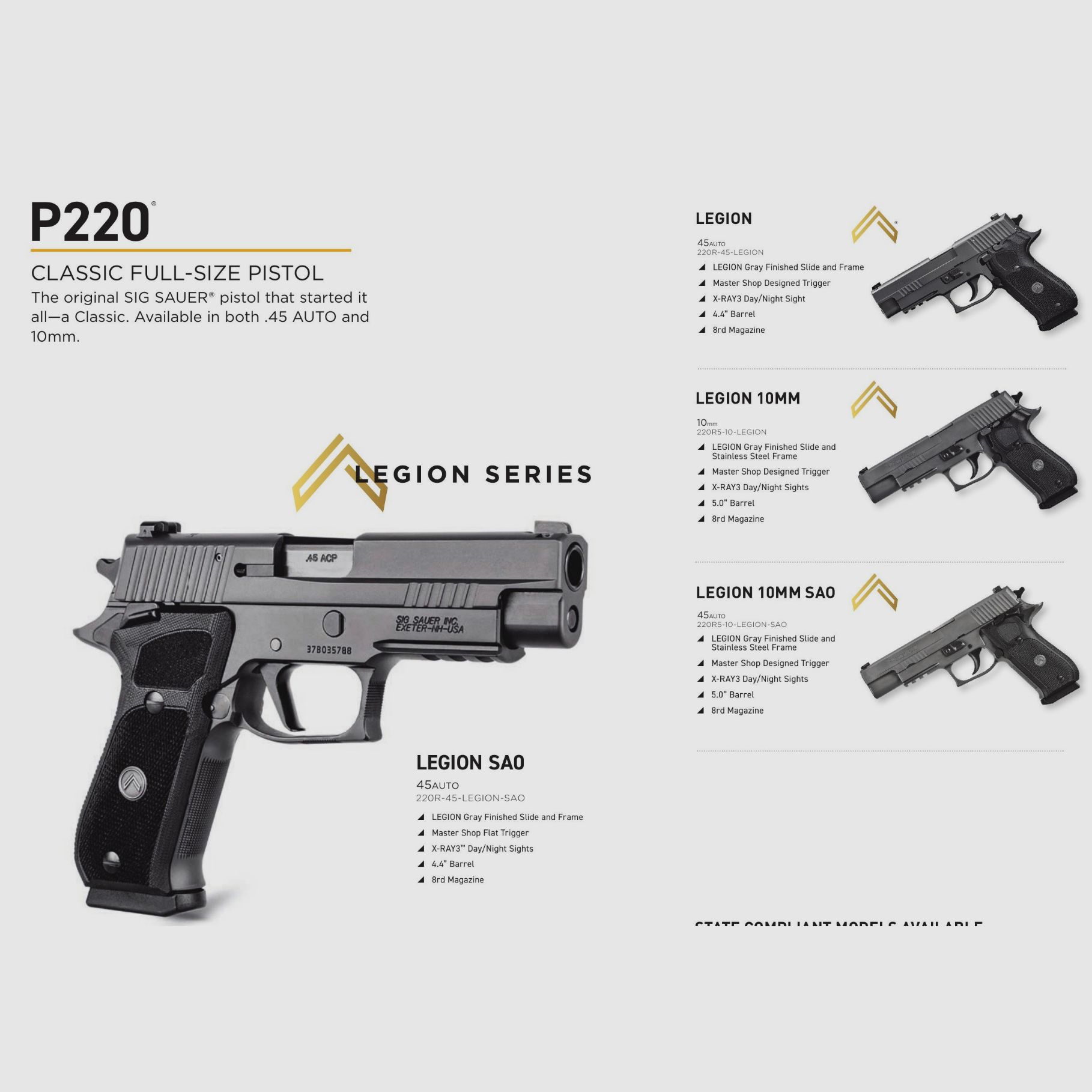 SIG SAUER / SEMIAUTOMATISCHE PISTOOL / ALLE MODELLEN, afbeelding 10 van 15