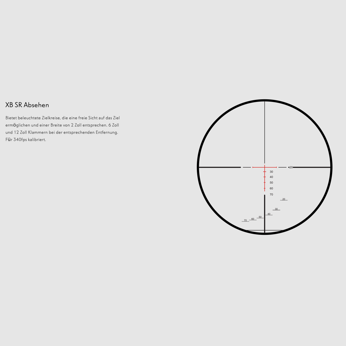 HAWKE Armbrust Zielfernrohr 12211 XB1 3x32 SR mit Leuchtkreuz
