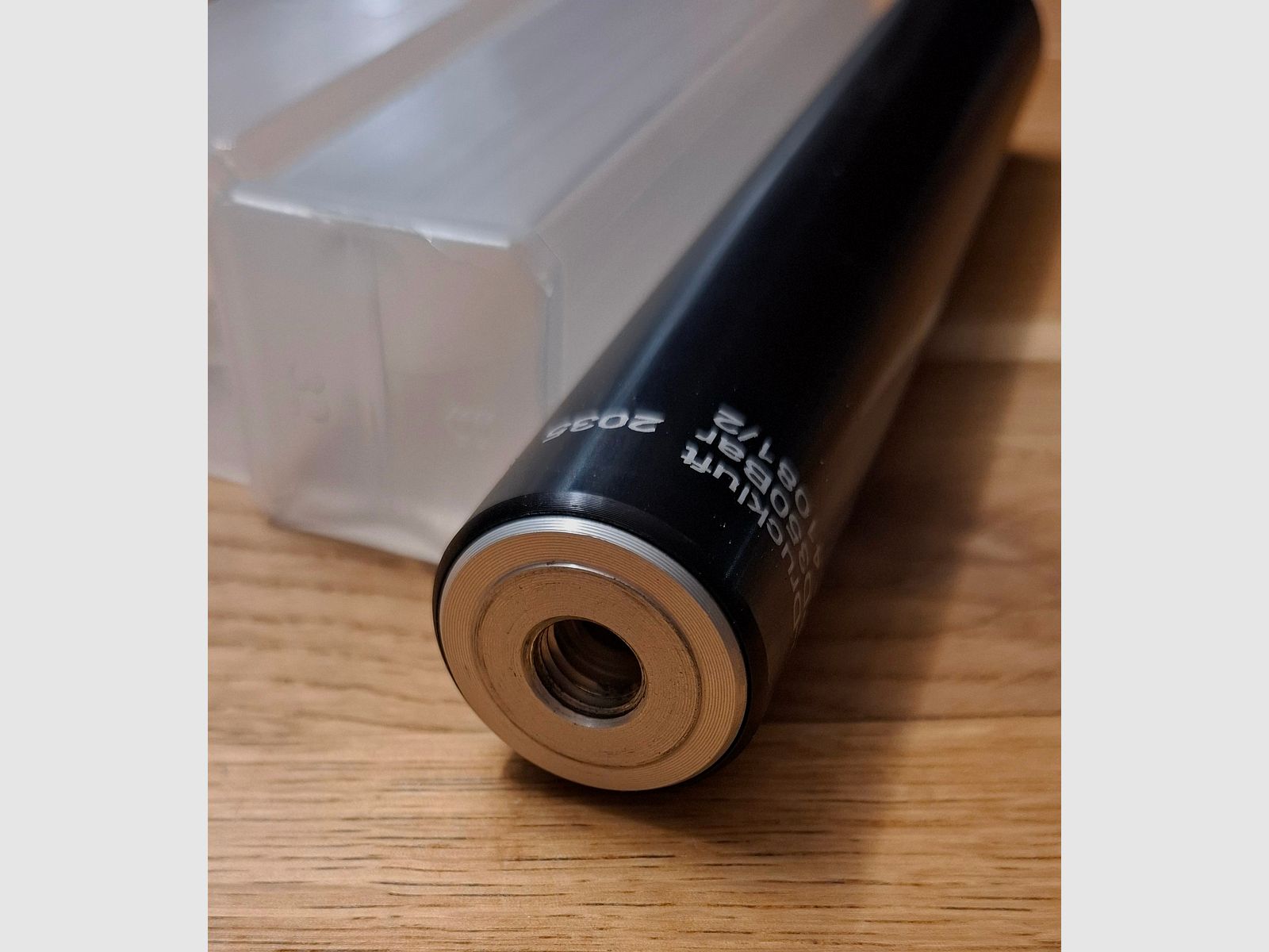 Prelutec compressed air cartridge for air pistol – new & unused - Anschütz