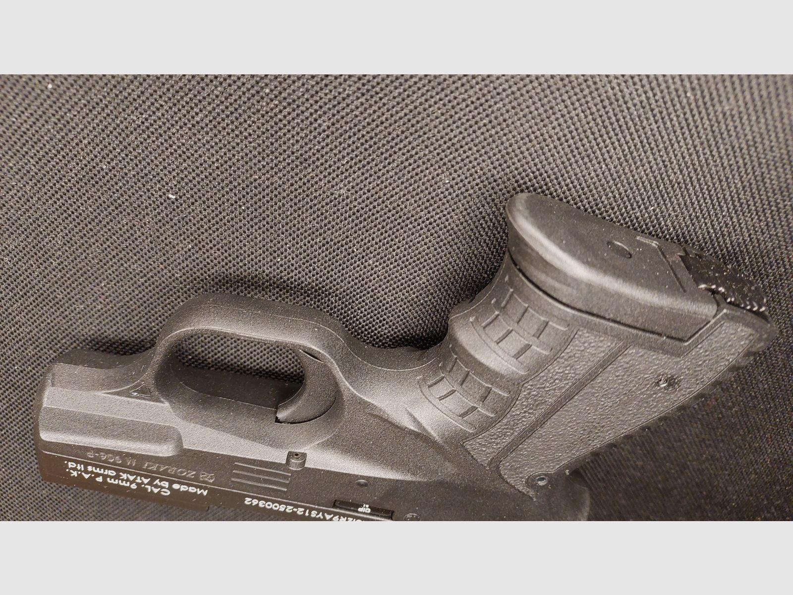 Zoraki 906-P blank firing pistol blued black 9mm P.A.K. (PTB 1099) - 906 like new!